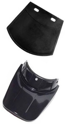 meenu arts Rear Mud Guard, Front Mud Guard For Yamaha Universal For Bike NA(Black)