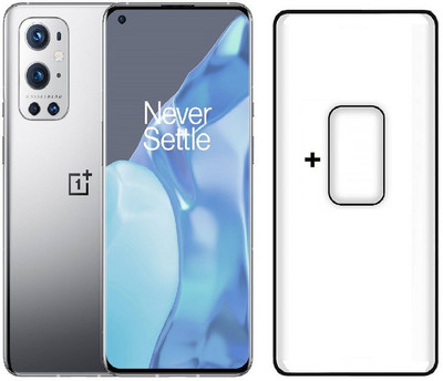 Msons Screen Guard for OnePlus 9 Pro | Combo Pack Offer, Full Glue 9H Hardness Tempered Glass & Flexible Camera Lens Protector(Pack of 2)