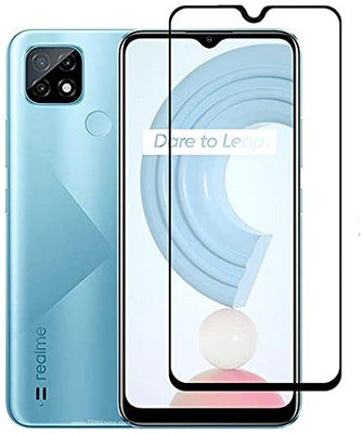 BRENZZ Edge To Edge Tempered Glass for TECNO Spark 7, Tecno Spark 7T(Pack of 1)