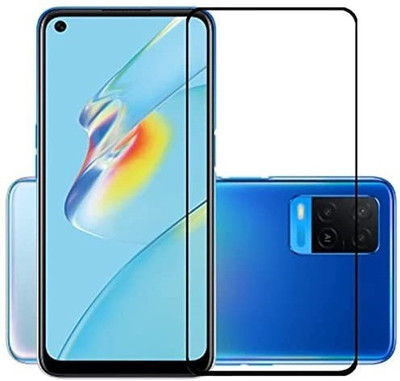 XRENGTH Edge To Edge Tempered Glass for OPPO A54(Pack of 1)