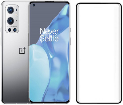 Msons Edge To Edge Tempered Glass for OnePlus 9 Pro | 11D Anti Scratch 9H Hardness Cover Friendly Anti Shatter Proof Full Edge Full Glue(Pack of 1)