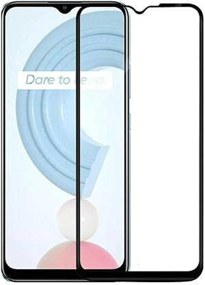 BRENZZ Edge To Edge Tempered Glass for TECNO Spark 7, Tecno Spark 7T(Pack of 1)