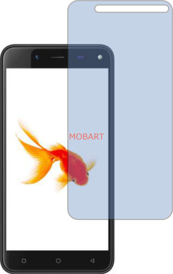 MOBART Tempered Glass Guard for KARBONN TITANIUM FRAMES S7 (Impossible AntiBlue Light)(Pack of 1)