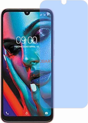 MOBART Tempered Glass Guard for LAVA BEU (Impossible AntiBlue Light)(Pack of 1)