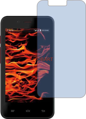 MOBART Tempered Glass Guard for JIO LYF FLAME 4 (Impossible AntiBlue Light)(Pack of 1)