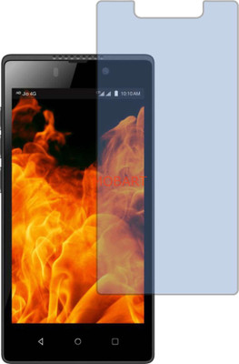 MOBART Tempered Glass Guard for LYF FLAME 8 (Impossible AntiBlue Light)(Pack of 1)