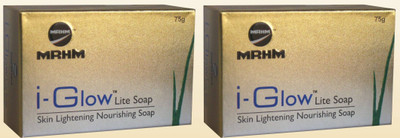 MRHM I-Glow Lite soap for skin lightening Nourishing soap(2 x 75 g)