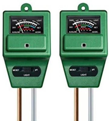 SVE Super 3-in-1 Soil Moisture, ph Meter Pinless Digital Moisture Measurer (13.4 mm), 2Pcs Soil Test Kit(Set of 2)
