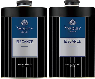 YARDLEY 2 Elegance Talc For Men & Women 250 g *2 Pcs(2 x 250 g)
