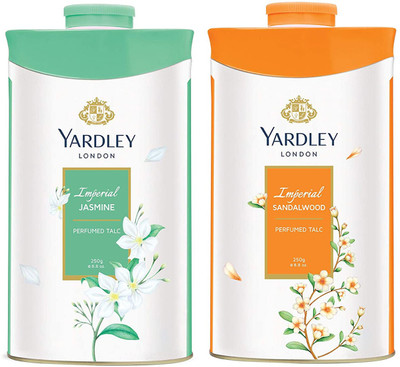 YARDLEY Imperial Jasmine +Imperial Sandalwood(2 x 250 g)