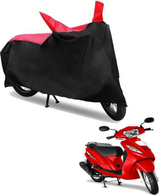 HYBRIDS COLLECTION Two Wheeler Cover for TVS(Wego, Multicolor)