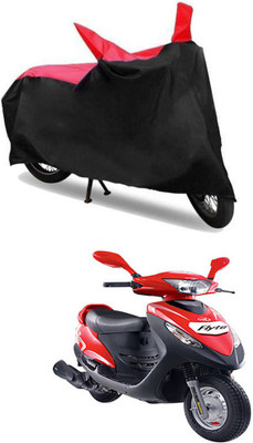HYBRIDS COLLECTION Two Wheeler Cover for Mahindra(Flyte, Multicolor)