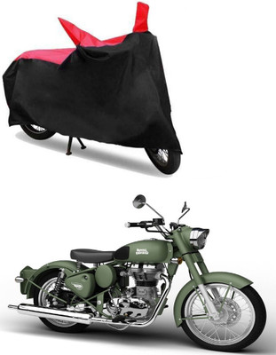 HYBRIDS COLLECTION Two Wheeler Cover for Royal Enfield(Battle Green, Multicolor)