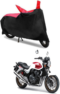 HYBRIDS COLLECTION Two Wheeler Cover for Honda(CB 400, Multicolor)