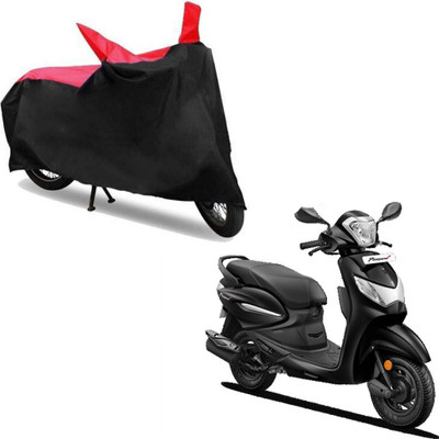HYBRIDS COLLECTION Two Wheeler Cover for Hero(Pleasure+ 110, Multicolor)