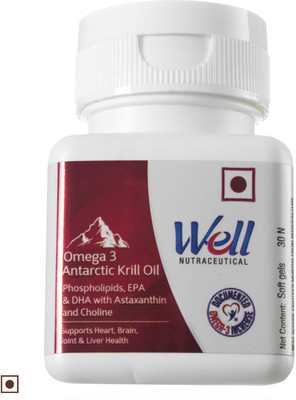 Modicare Well 3 Antarctic Krill Oil(30 No)