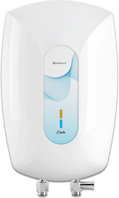 HAVELLS Carlo 3 L Instant Water Geyser | High Grade SS Tank(White Blue)