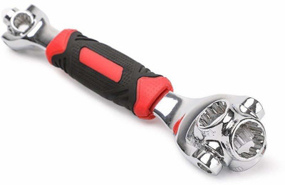 HVG TRADERS Multi-Function Socket Wrench 48 Tools in One with 360 Degree Rotating Head | Tiger Wrench Works with Spline Bolts | 6-Point, 12-Point, and Any Size Standard or Metric Multi-Function Socket Wrench 48 Tools in One with 360 Degree Rotating Head Double Sided Combination Wrench (Pack of 1) So HVG TRADERS Multi-Function Socket Wrench 48 Tools in One with 360 Degree Rotating Head | Tiger Wrench Works with Spline Bolts | 6-Point, 12-Point, and Any Size Standard or Metric Multi-Function Socket Wrench 48 Tools in One with 360 Degree Rotating Head Double Sided Combination Wrench (Pack of 1) So