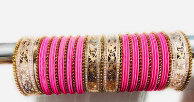 RAM MURTI ENTERPRISES Metal Bangle Set(Pack of 46)