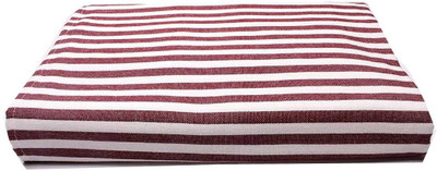 Tharunsha Elite Striped Single AC Blanket for  Heavy Winter(Cotton, Brown White)