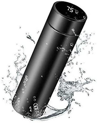 NXTMET 500 ml Steel Flask(Pack of 1, Black)