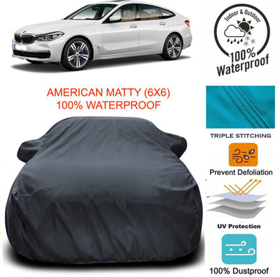 Gavya Car Cover For BMW 6 Series (With Mirror Pockets)(Grey)