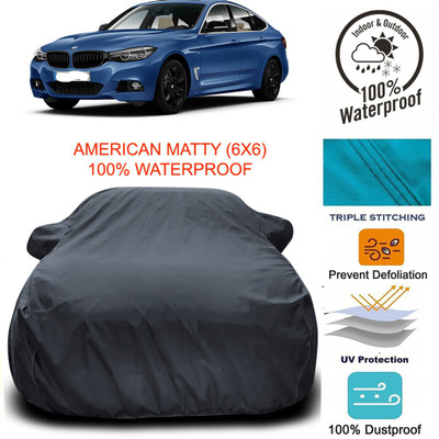 Gavya Car Cover For BMW 5 Series GT (With Mirror Pockets)(Grey)