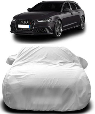 Gavya Car Cover For Audi RS6 (With Mirror Pockets)(Silver)