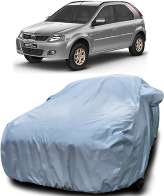 APNEK Car Cover For Mahindra Verito Vibe (With Mirror Pockets)(Silver)