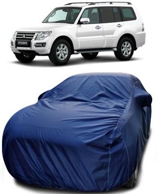 Gavya Car Cover For Mitsubishi Montero (With Mirror Pockets)(Blue)