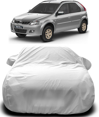 MoTRoX Car Cover For Mahindra Verito Vibe (With Mirror Pockets)(Silver)