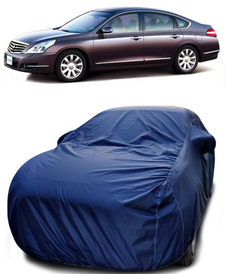 Gavya Car Cover For Nissan Teana (With Mirror Pockets)(Blue)