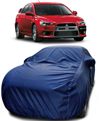 MoTRoX Car Cover For Mitsubishi Lancer (With Mirror Pockets)(Blue)
