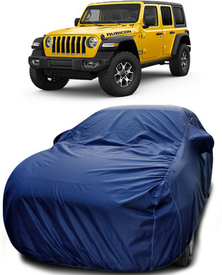 APNEK Car Cover For Jeep Wrangler (With Mirror Pockets)(Blue)