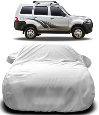 Gavya Car Cover For Tata Movus (With Mirror Pockets)(Silver)