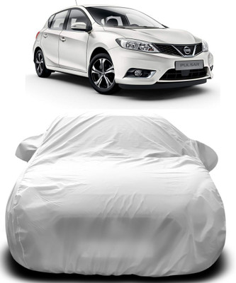 Gavya Car Cover For Nissan Pulsar (With Mirror Pockets)(Silver)