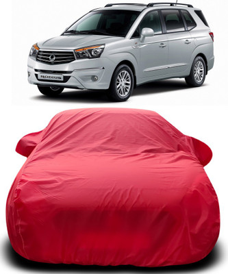 Gavya Car Cover For SsangYong Rodius (With Mirror Pockets)(Red)