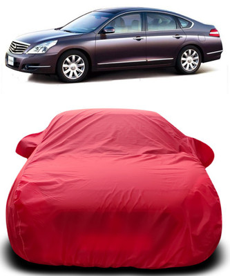 Gavya Car Cover For Nissan Teana (With Mirror Pockets)(Red)