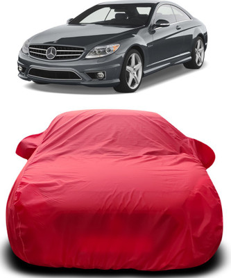 MoTRoX Car Cover For Mercedes Benz CL-Class (With Mirror Pockets)(Red)