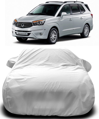 Gavya Car Cover For SsangYong Rodius (With Mirror Pockets)(Silver)