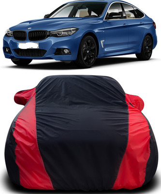 Gavya Car Cover For BMW 5 Series GT (With Mirror Pockets)(Black, Red)