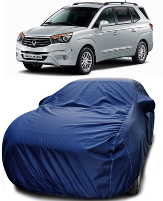 Gavya Car Cover For SsangYong Rodius (With Mirror Pockets)(Blue)