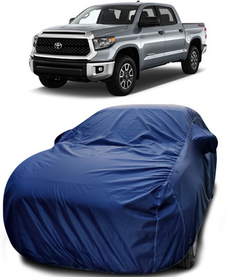 MoTRoX Car Cover For Toyota Tundra (With Mirror Pockets)(Blue)