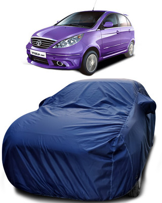 APNEK Car Cover For Tata Vista (With Mirror Pockets)(Blue)