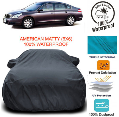 Gavya Car Cover For Nissan Teana (With Mirror Pockets)(Grey)