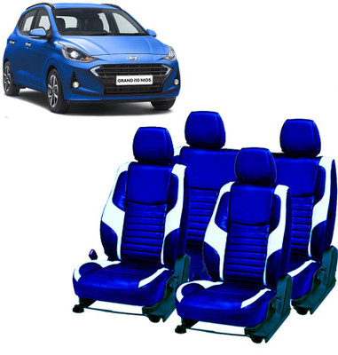 Luxury Premium Leatherette Car Seat Cover For Hyundai Grand i10 NIOS(Fixed Head Rest, Mono Back Seat, Without Back Seat Arm Rest, 5 Seater, 2 Back Seat Head Rests)