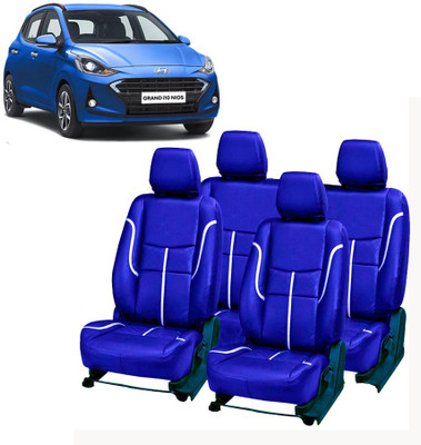 Luxury Premium Leatherette Car Seat Cover For Hyundai Grand i10 NIOS(Fixed Head Rest, Mono Back Seat, Without Back Seat Arm Rest, 5 Seater, 2 Back Seat Head Rests)