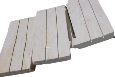 Brighty 1 kg white earthy slate kitkat best quality and finish billards solid chalk(10 Sticks)