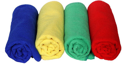 NATURE SKY Microfiber Cleaning Cloth Wet and Dry Microfiber Cleaning Cloth(4 Units)