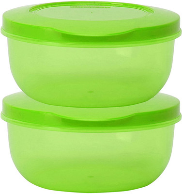Cutting EDGE Plastic Utility Container  - 1950 ml(Pack of 2, Green)